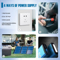 52Qt Car Freezer Portable Refrigerator With App Control And 6'' Off Road Wheels, 12V,45W Cooler Freezer,Low Noice Antique White Gray Plastic
