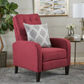 Recliner Red Fabric