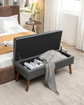 Storage Bench With Storage Bench For Bedroom End Of Bed Bench Foot Of Bed Bench Entryway Bench Storage Ottoman Bench 43.3