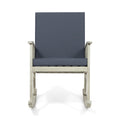 Casa Acacia Rocking Chair Grey Acacia Wood