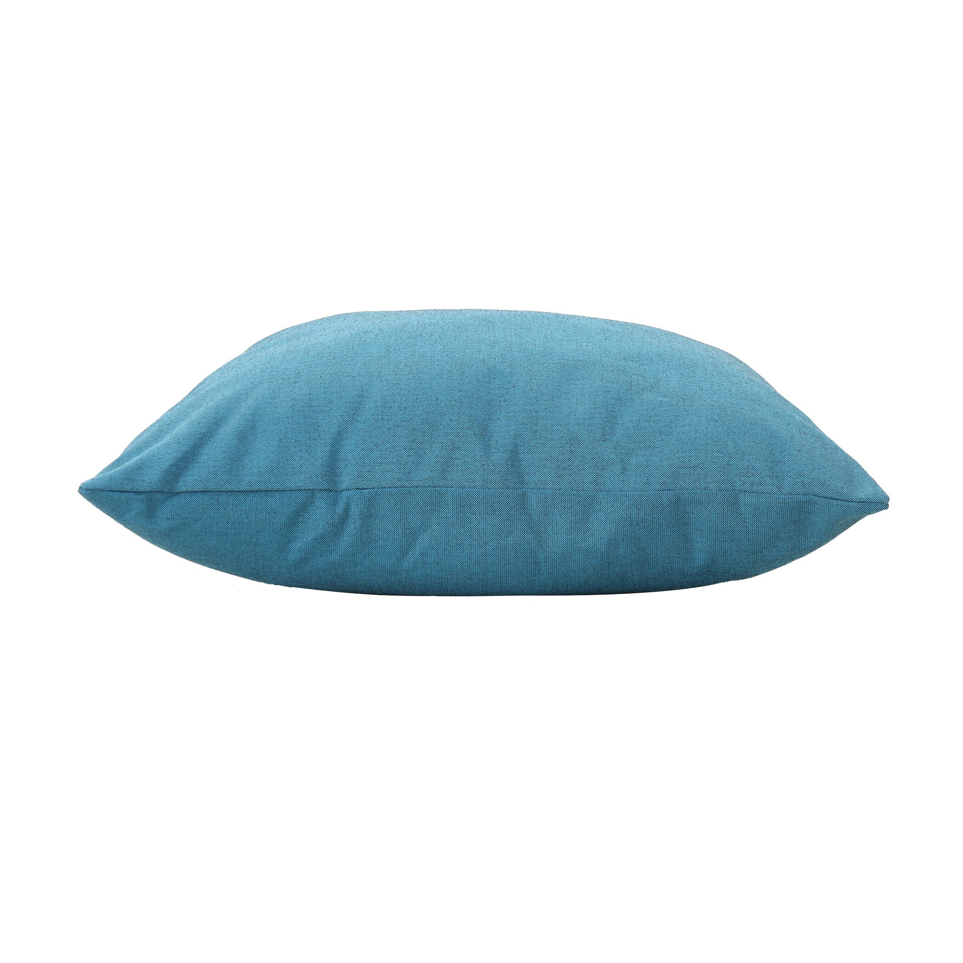 Lomita Square Pillow Set Of 2 Teal Fabric