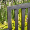 Loja Bench Dark Grey Acacia Wood