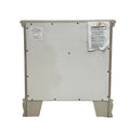 Flora Nightstand, Gray Finish Bd02205 Gray Wood