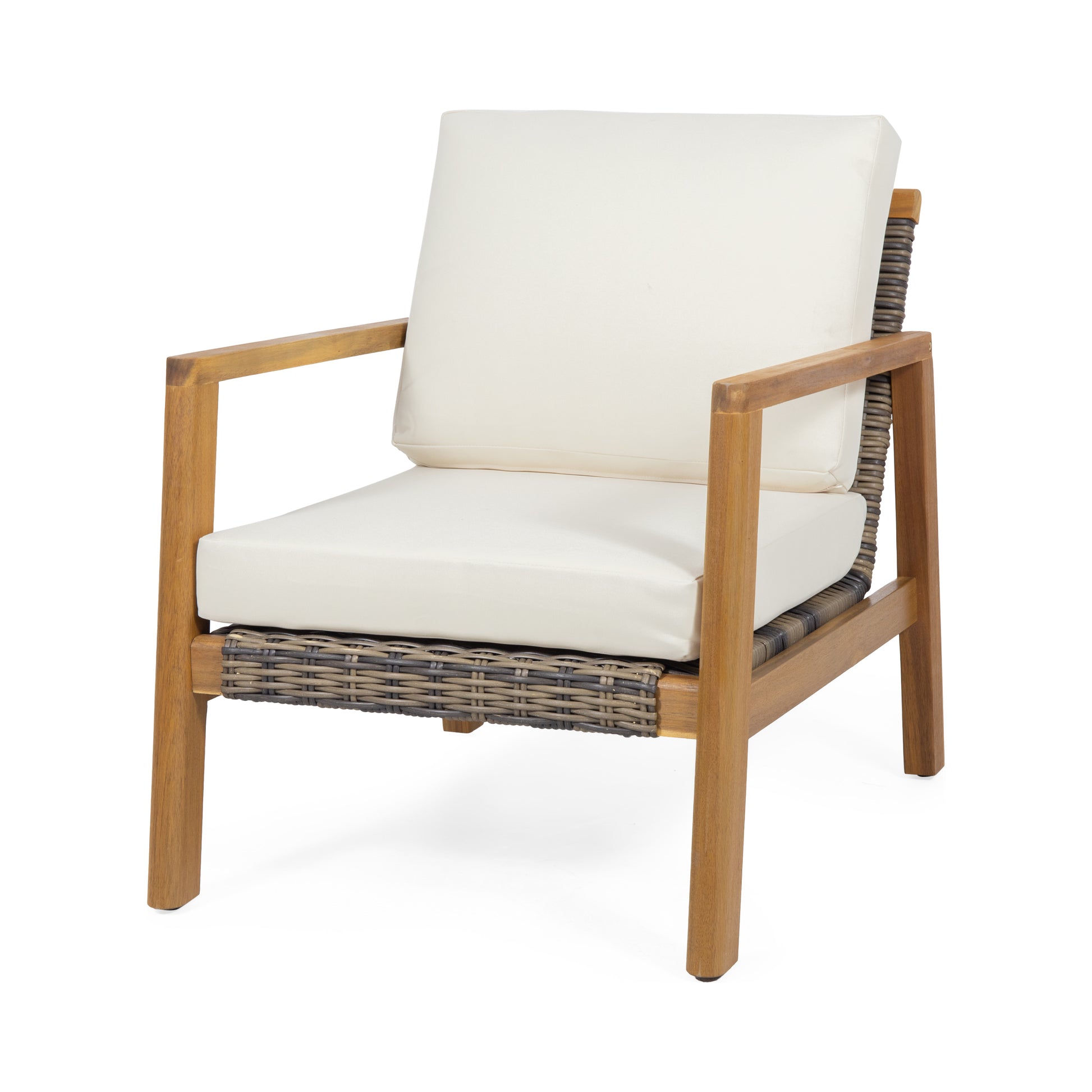 Nova Club Chair Teak Acacia Wood