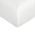 Plush 8 In. Medium Gel Memory Foam Mattress For Cal King Size Bed In A Box Withaloe Vera Cover, White White Bedroom Modern Memory Foam Polyester California King