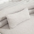 Unique Modeling Design,Upholstered Indoor Furniture,Foam Filled Sleeper Sofa Bed For Living Room,Bedroom,3 Colors Light Gray Primary Living Space Modern Foam Polyester 4 Seat