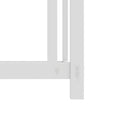 Metal Twin Over Twin Bunk Bed Heavy Duty Sturdy Metal Noise Reduced Safety Guardrail No Box Spring Needed,White Twin White Metal Metal
