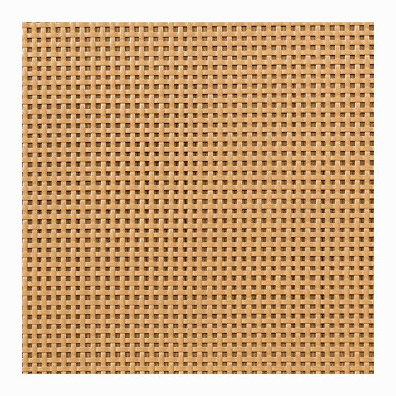 Woven Cane Queen Platform Bed Natural Wood