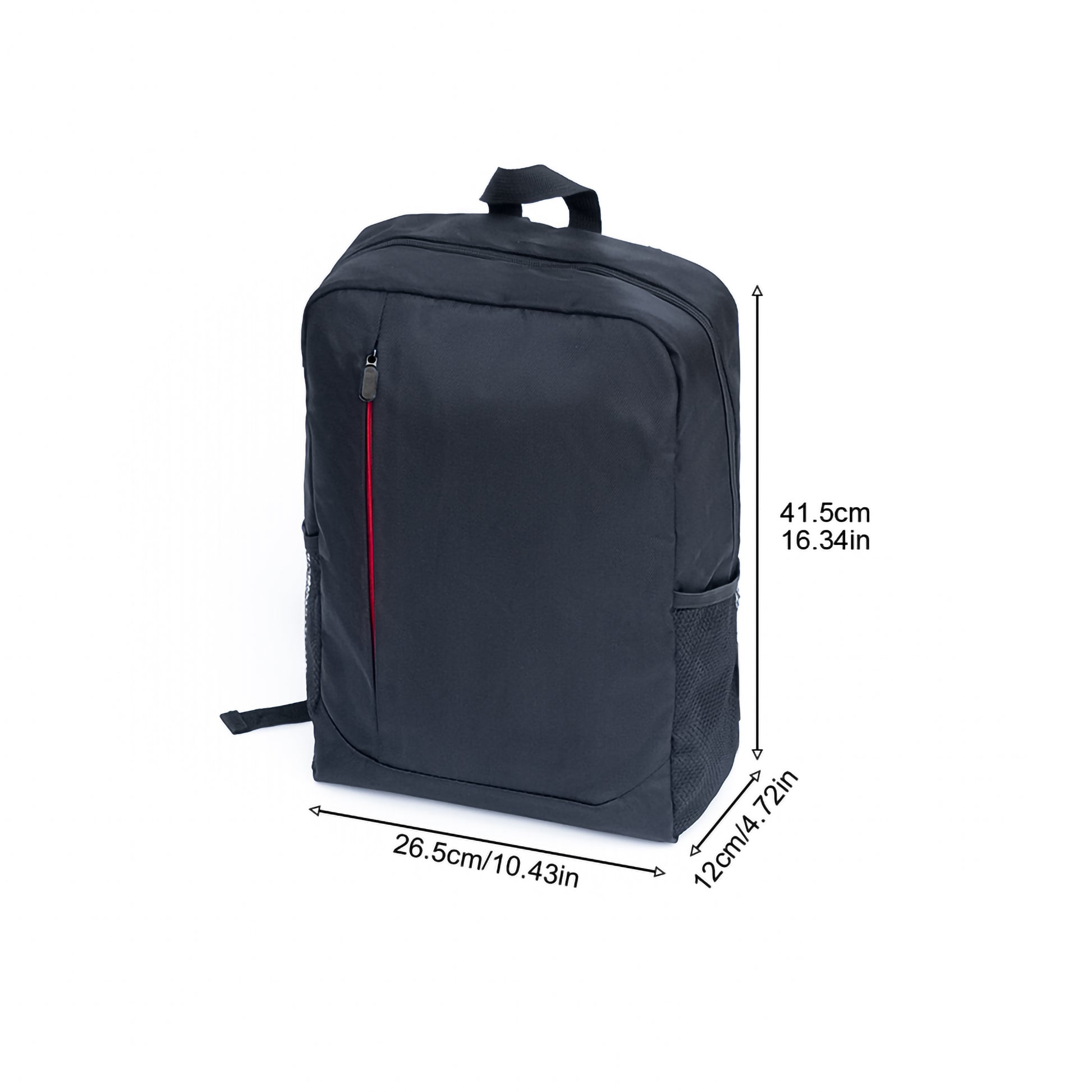 Luggage 2 Piece Backpack Set Gray No Password Lock Gray Fabric Metal