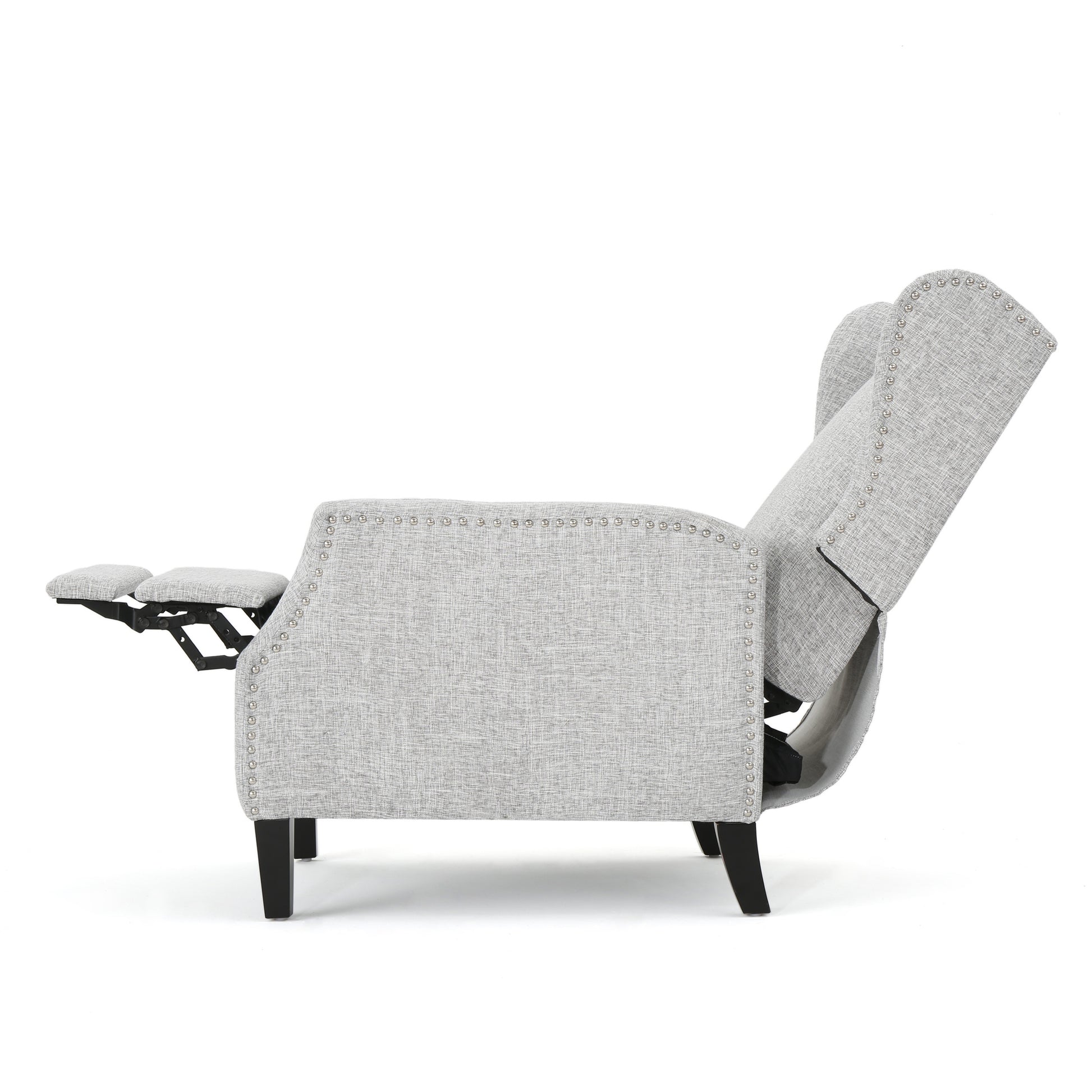 Recliner Light Grey Fabric