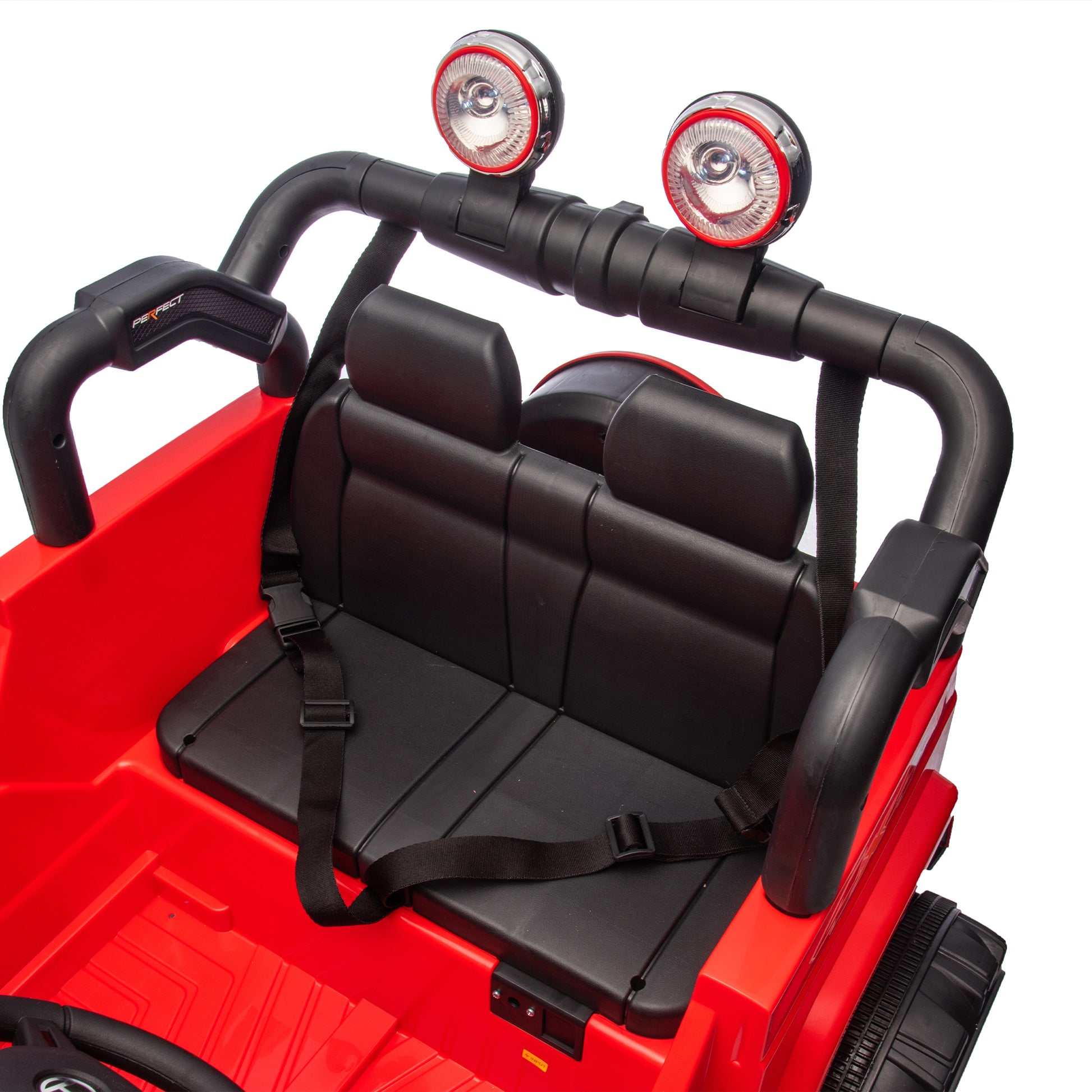 24V Kids Ride On Electric Car W Parents Control,Seat Width 19.09In,2Wd,Rear Suspension,Trunk Storage,Portable Pull Rod,Light&Searchlight,Bluetooth,Usb,Provide A Speed Of 2.5 4Mph For Kids Aged 3 8.