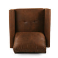 Chair Brown Microfiber 1 Seat