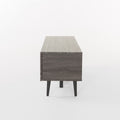 Tv Stand Gray 50 59 Inches Mdf Metal