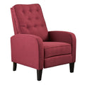 Recliner Red Fabric