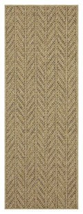 Earth Gc Ntl1013 Jute Mocha 2 Ft. 7 In. X 7 Ft. 3 In. Indoor Outdoor Area Rug Natural & Light Brown Polyester Polypropylene