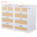 Full Size Murphy Bed With Large Drawers,White Full White Plywood