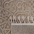 Naar Guros Collection 6X9 Beige Medallion Indoor Outdoor Area Rug Beige Polypropylene