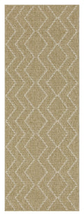 Earth Gc Ntl1011 Jute White 7 Ft. 10 In. X 10 Ft. 3 In. Indoor Outdoor Area Rug Natural White Polyester Polypropylene