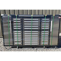 9Ft Storage Cabinet 34 Drawers Silver Steel