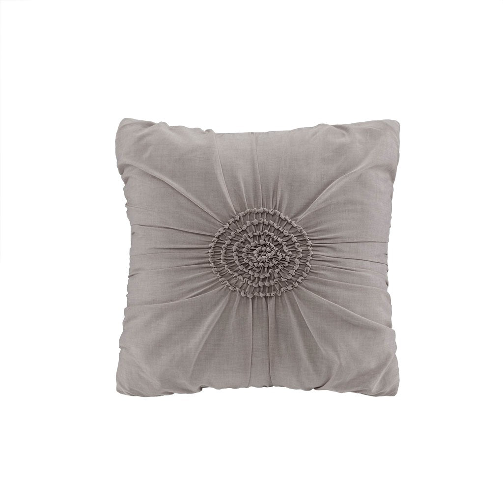 6 Piece Reversible Daybed Cover Set Dark Gray Daybed Dark Gray Polyester