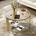 Modern Glass Coffee Table In 31.5