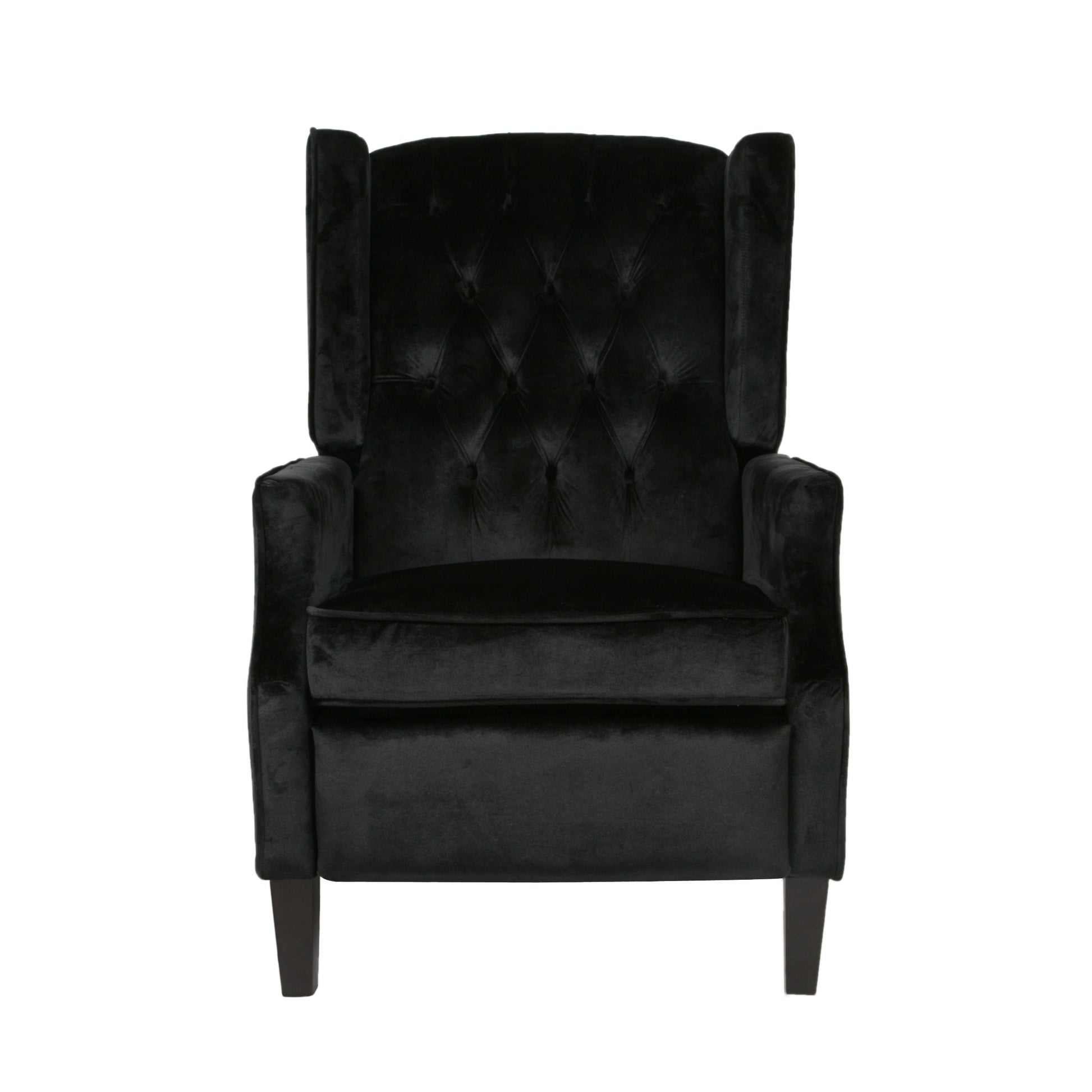 Recliner Black Velvet