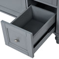 30'' Bathroom Vanity Without Top Sink, Modern Bathroom Storage Cabinet With 2 Drawers And A Tip Out Drawer Not Include Basin Grey Bathroom Modern Solid Wood Mdf