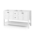 60'' Cabinet White Mdf