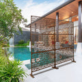 Outdoor & Indoor Privacy Screen Metal Privacy Screen 76