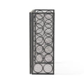 Fire Screen Black Silver Iron