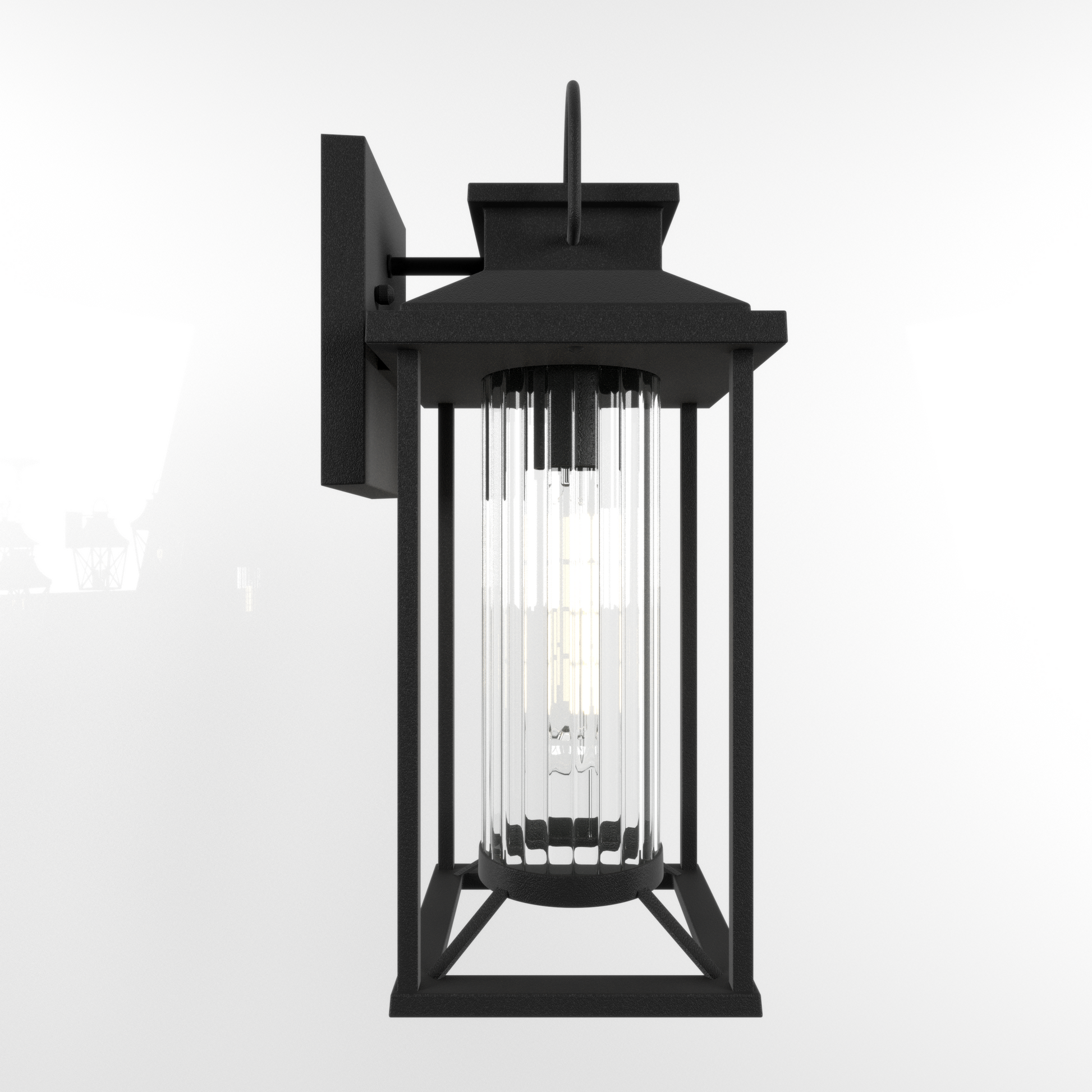 Outdoor Porch Lights, Textured Black Exterior Lighting Fixtures Wall Mount, Modern Outdoor Wall Sconce Lantern For House, Front Porch, Anti Rust Waterproof Outdoor Garage Lights For Coach 2 Pack