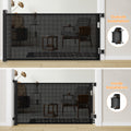 Retractable Baby Gate, Mesh Dog Gate For Doorways, Extends Up To 76
