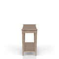 Sofa Table In Sand Finish Sand Solid Wood Mdf