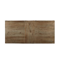 Tyler 88 Inch Classic Rectangular Dining Table, Rubberwood, Natural Brown Brown Rubber Wood