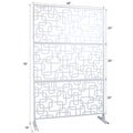 Outdoor & Indoor Privacy Screen Metal Privacy Screen 76