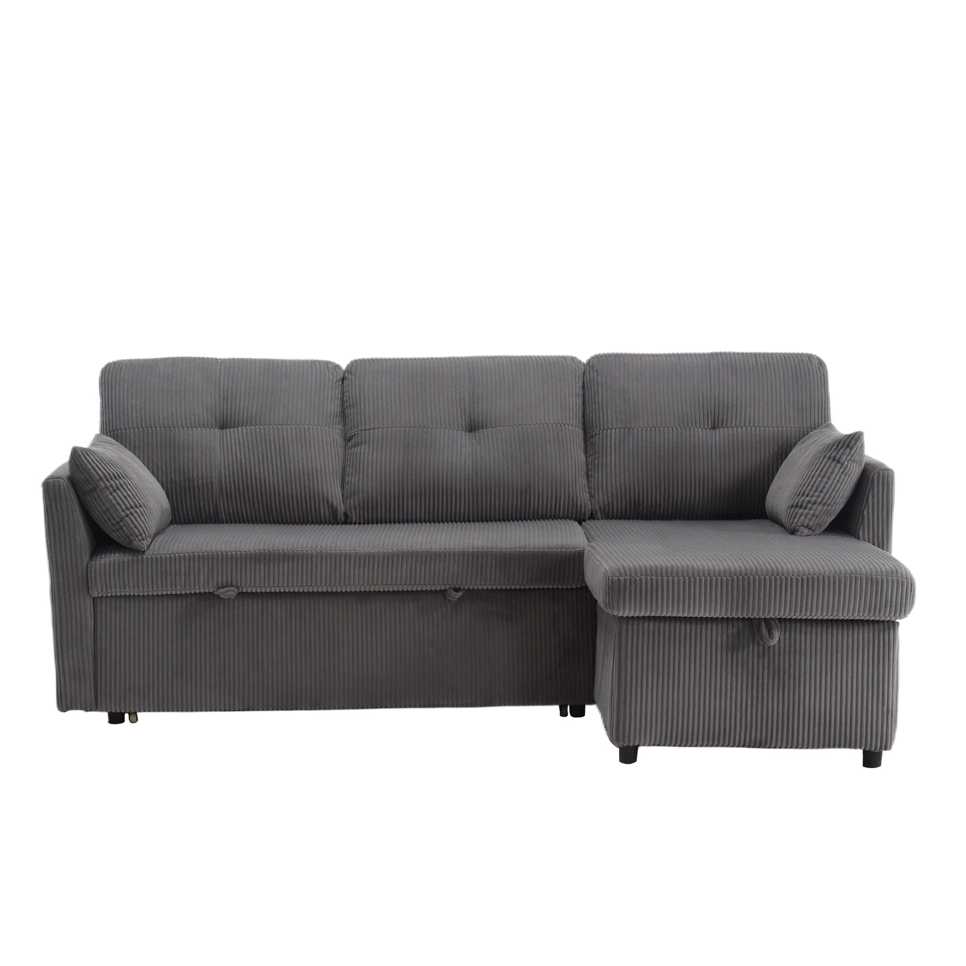 United Modular Sectional Sofa L Shaped Modular Couch With Reversible Chaise Modular Sofa Sectional Couch With Storage Seats Dark Grey Velvet 4 Seat