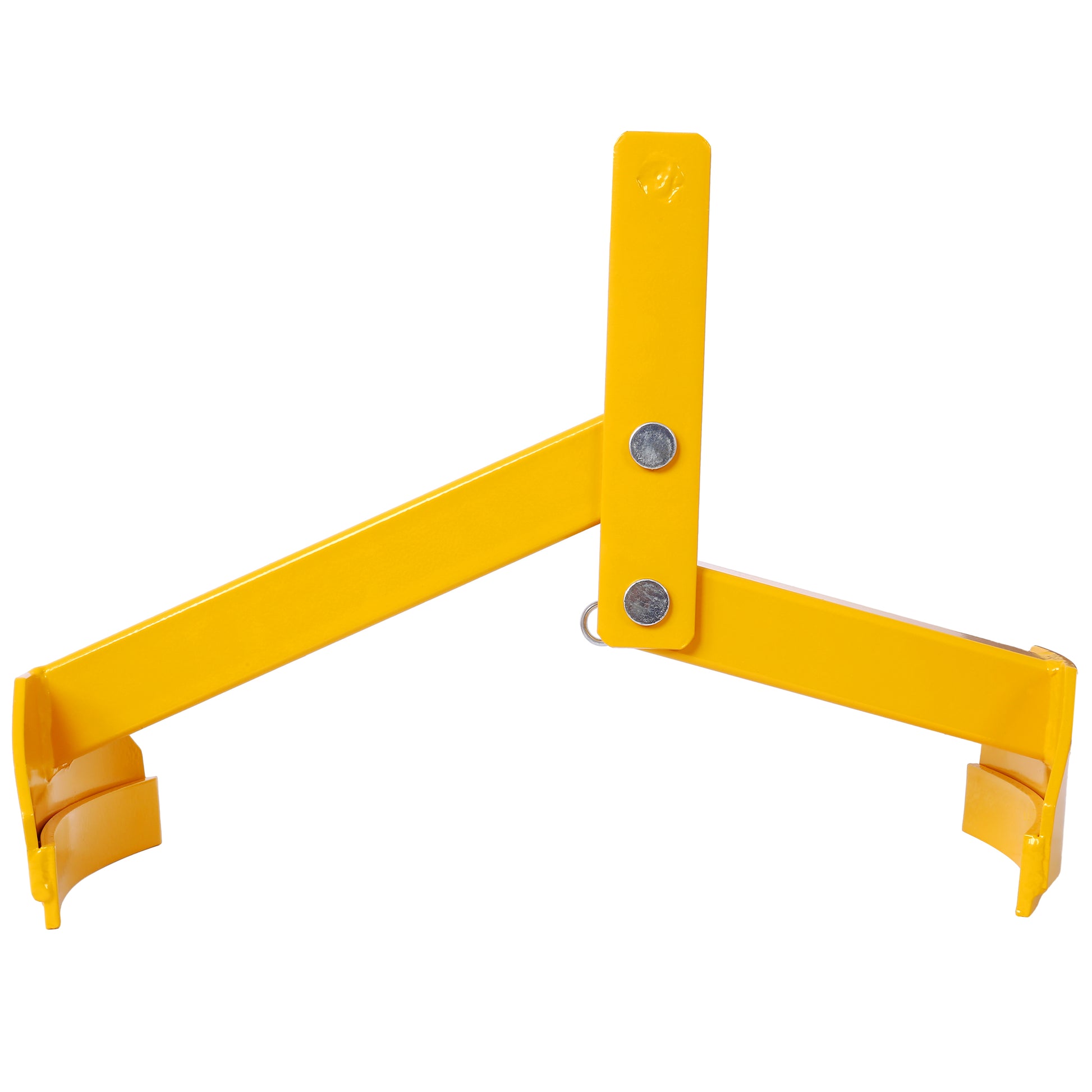 Steel Drum Lifter Secure Reliable Heavy Duty 1100 Lbs Working Load Limit Wll ,Yellow Color Yellow Steel