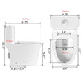 One Piece Toilet With High Quality Accessories White Ceramic