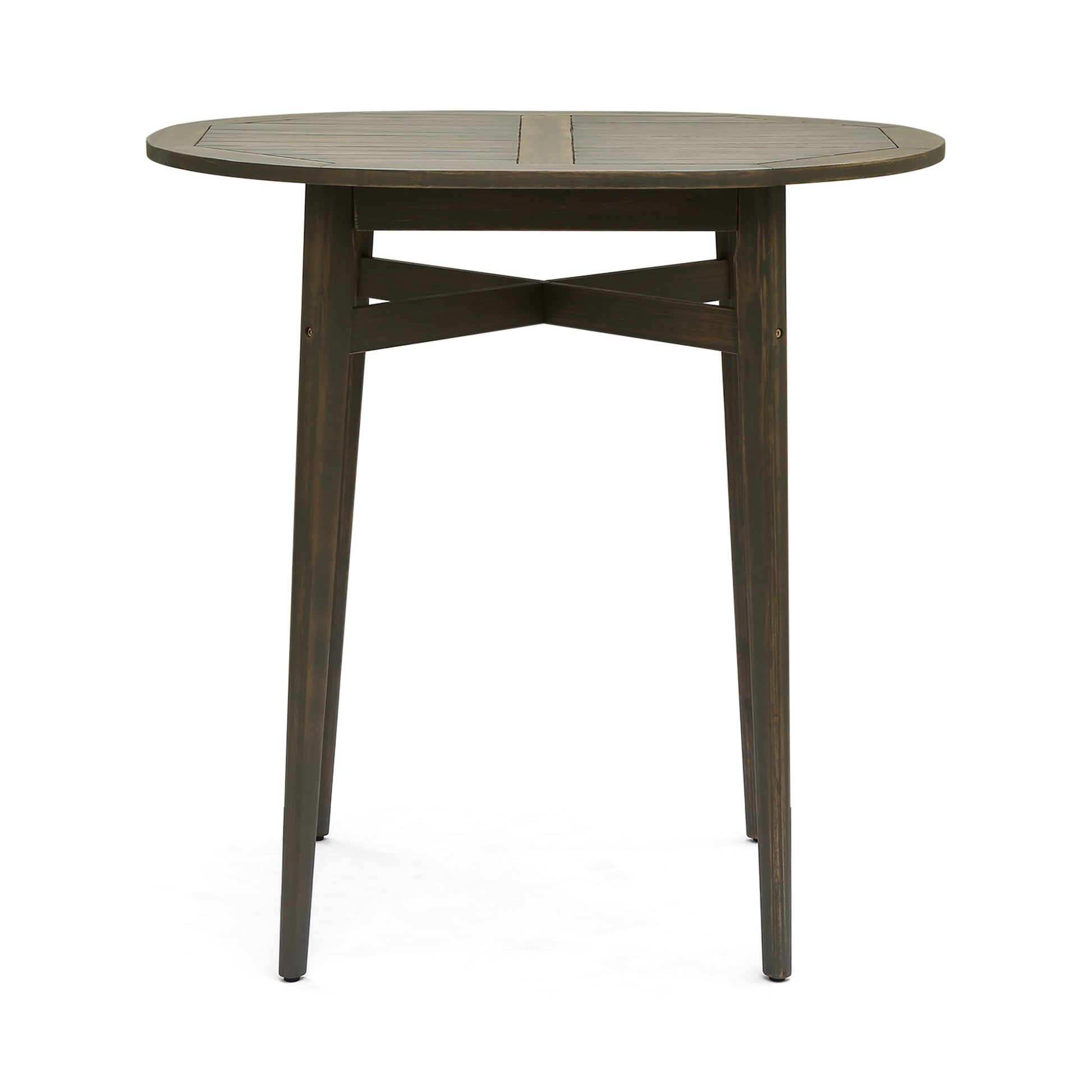 Stamford Bar Table Grey Acacia Wood