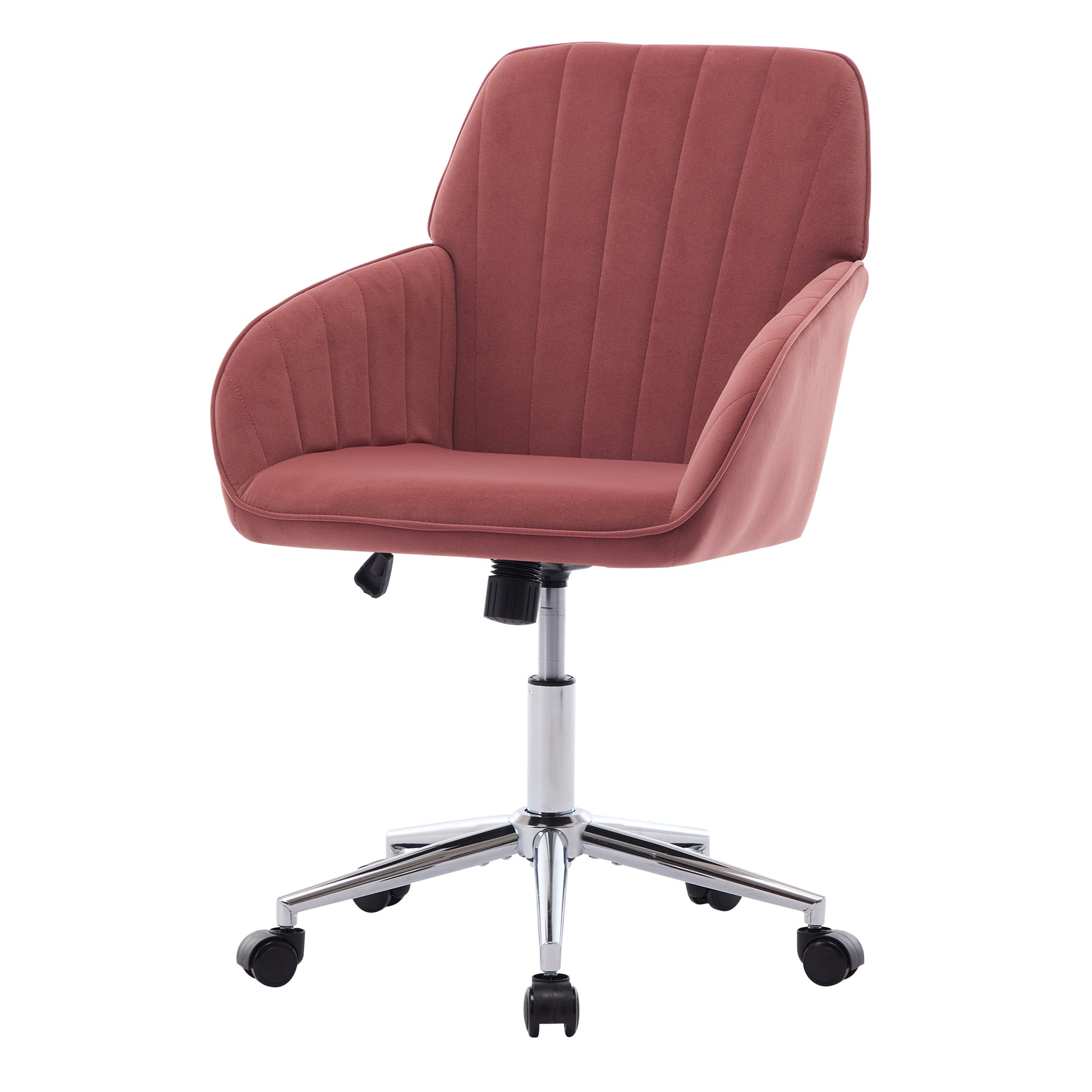 Ty Office Chair Rose Red Velvet