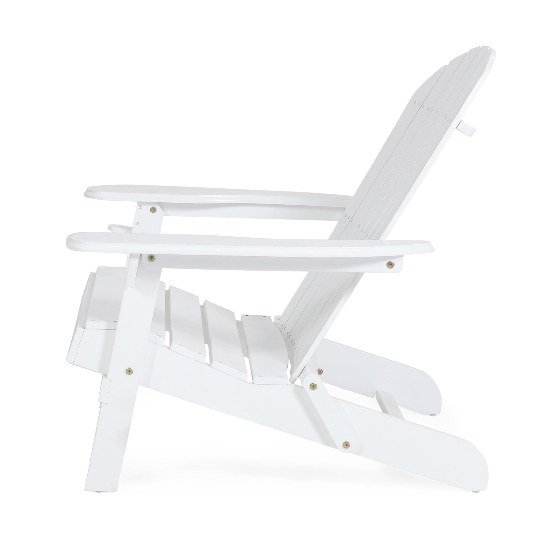 Malibu Adirondack Chair White Acacia Wood