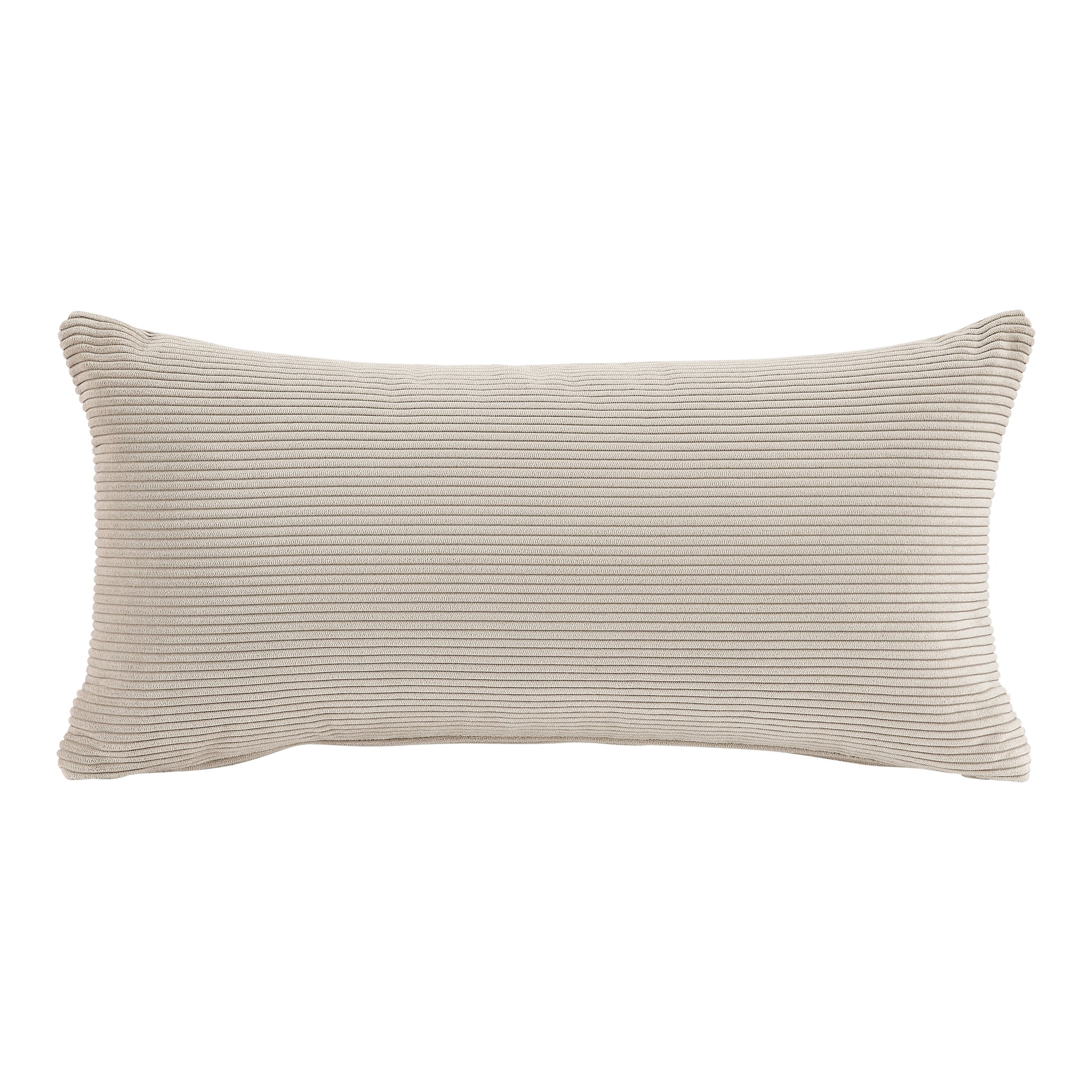 Modern Taupe Accent Chair Cushion Seat Corduroy Fabric Upholstery Pillow Living Room Furniture 1Pc Taupe Primary Living Space Modern Plywood