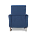 Recliner Blue Velvet