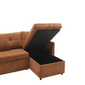 United Modular Sectional Sofa L Shaped Modular Couch With Reversible Chaise Modular Sofa Sectional Couch With Storage Seats Brown Chenille 3 Seat