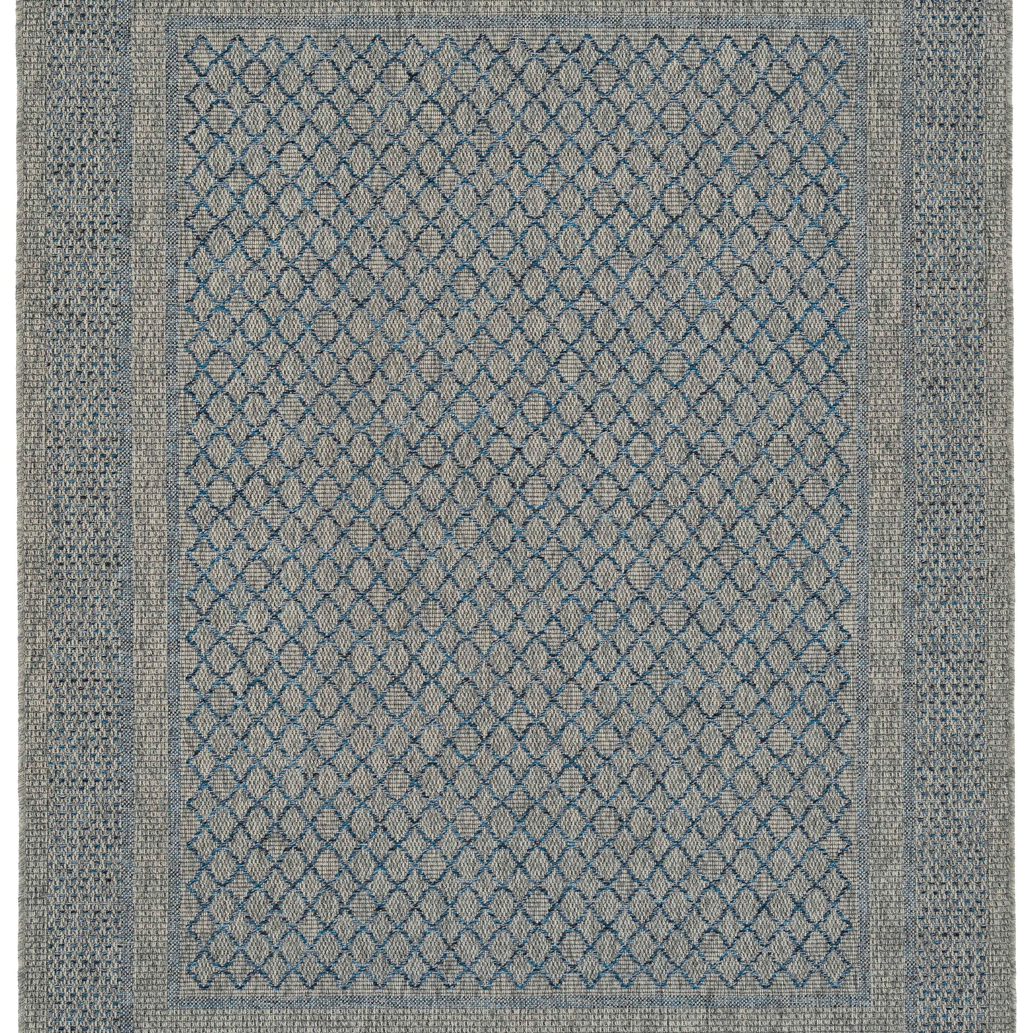 Modern, Transitional, Geometric, Southwestern, Textured High Low Cut & Loop 2' X 6' Runner Multi Polypropylene