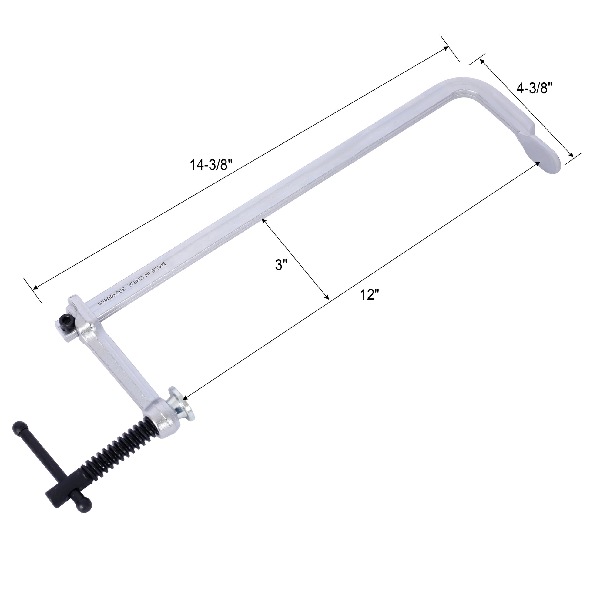 55 Inch Wood Workbench Wooden Workbench For Garage Workshop And Home,With Bar Clamps Set 12 Inch X 3Inch Throat,Pack Of 4 Natural Rubber Wood
