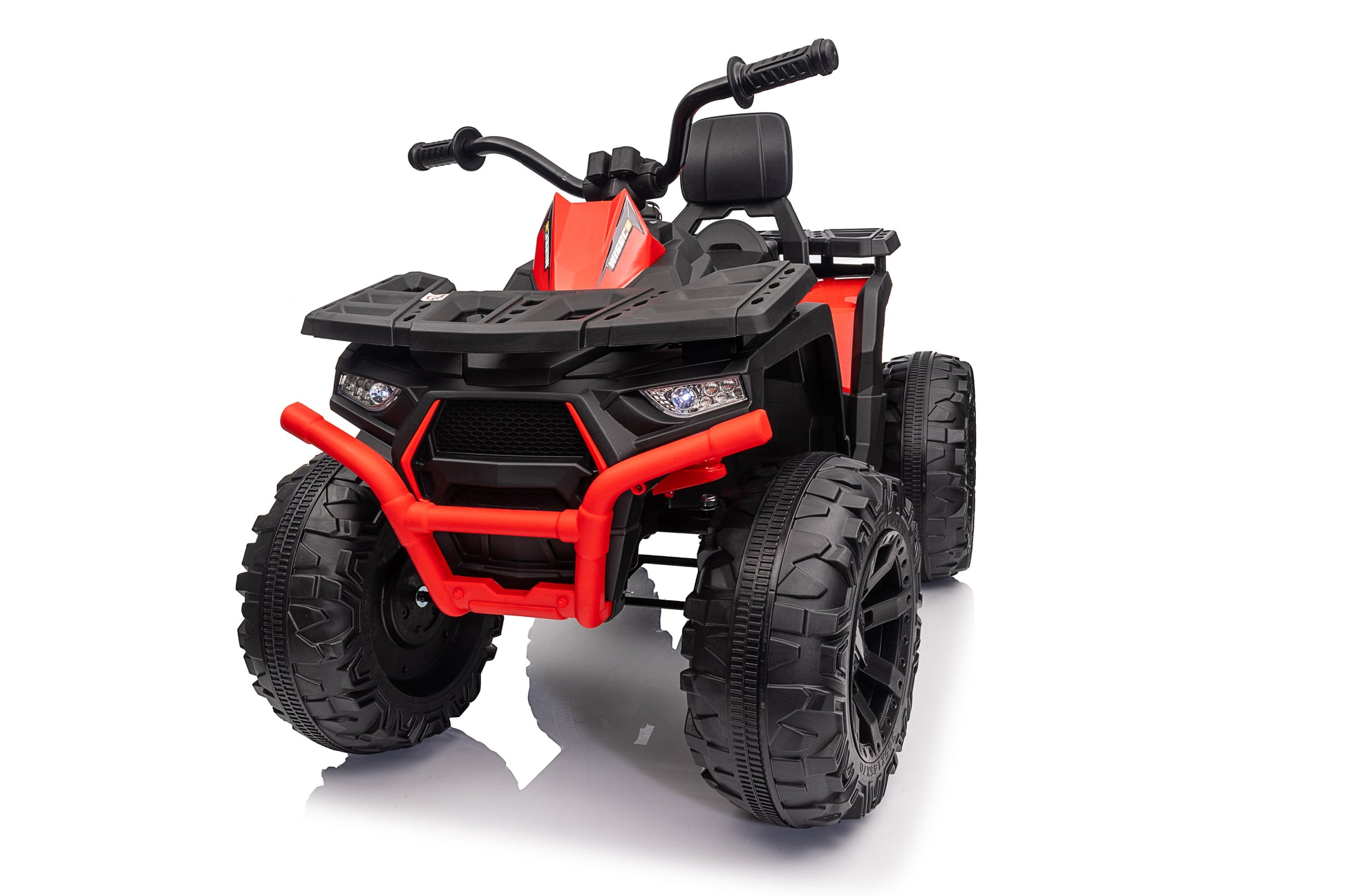 Kids Atv 2 Wheeler, 24 Volt 2Wd Ride On Toys For Big Kids W 2 Seater, 2X200W Motor, 5.6Mph Max Speed,Red Red Abs