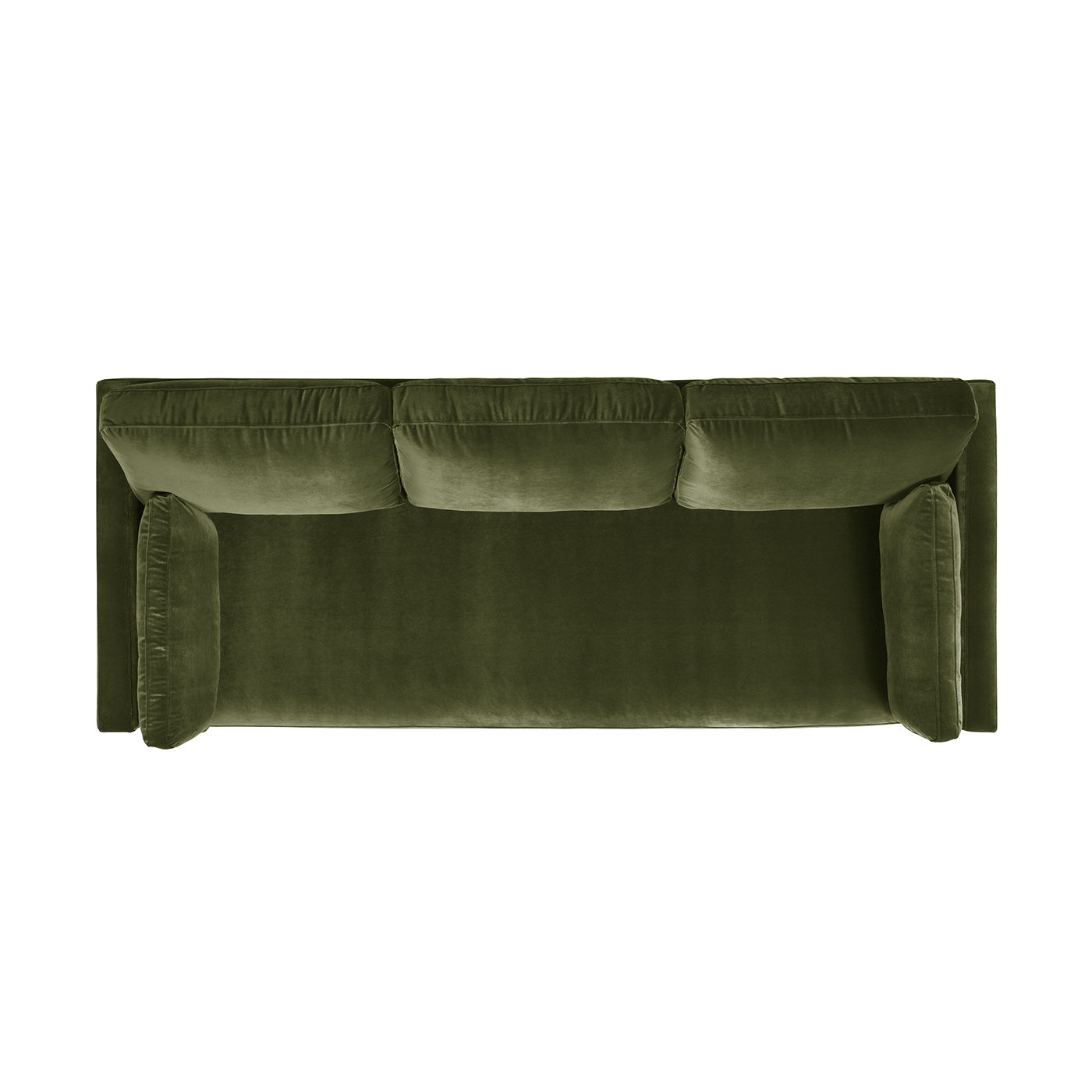 Knox 84" Modern Farmhouse Sofa, Olive Green Performance Velvet Green Wood Foam Velvet 3 Seat