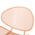 Elba Chair Set Of 2 Orange Iron