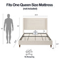 Peyton Upholstered Queen Bed 54